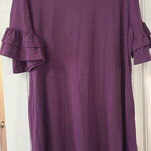 Elegant Purple Women's Dress